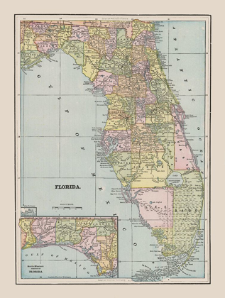 Picture of FLORIDA - CRAM 1892