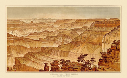 Picture of GRAND CANYON, POINT SUBLIME ARIZONA - BIEN 1882