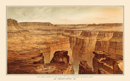 Picture of GRAND CANYON, TOROWEAP ARIZONA - BIEN 1882