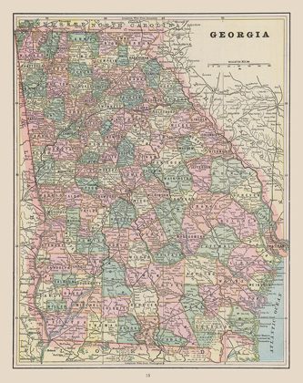 Picture of GEORGIA - CRAM 1892