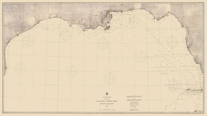 Picture of GULF OF MEXICO US COAST - USCS 1863