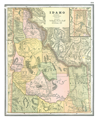 Picture of IDAHO - JOHNSON 1888