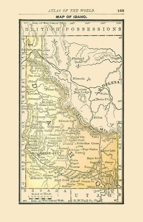 Picture of IDAHO - ALDEN 1886