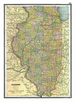 Picture of ILLINOIS - JOHNSON 1888