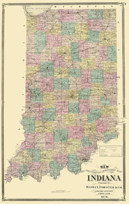 Picture of INDIANA - BASKIN 1876