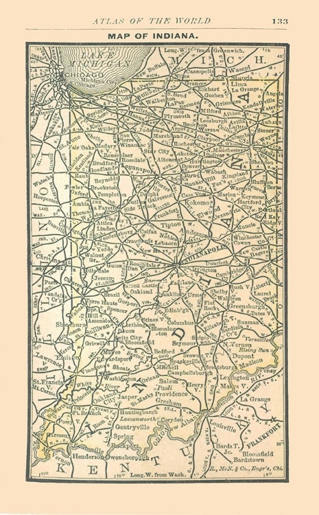 Picture of INDIANA - ALDEN 1886