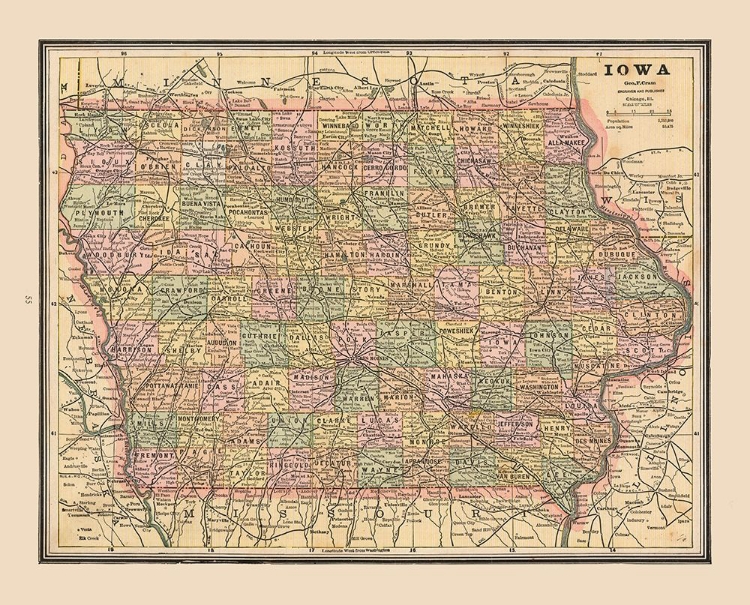 Picture of IOWA - CRAM 1888