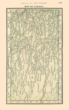 Picture of KANSAS - ALDEN 1886