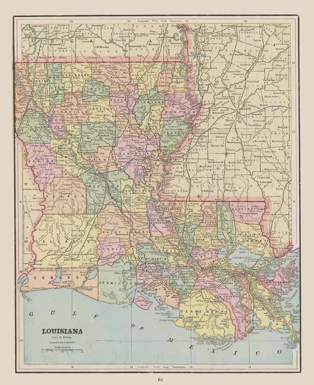 Picture of LOUISIANA - CRAM 1892