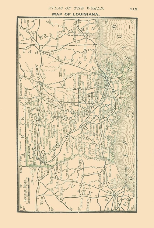 Picture of LOUISIANA - ALDEN 1886