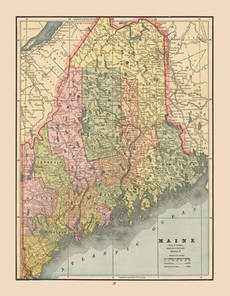 Picture of MAINE - CRAM 1888