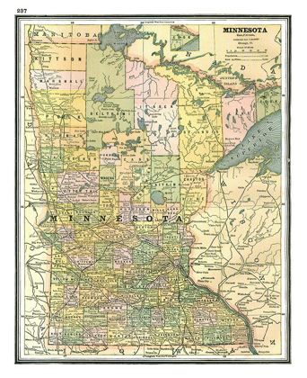 Picture of MINNESOTA - JOHNSON 1888