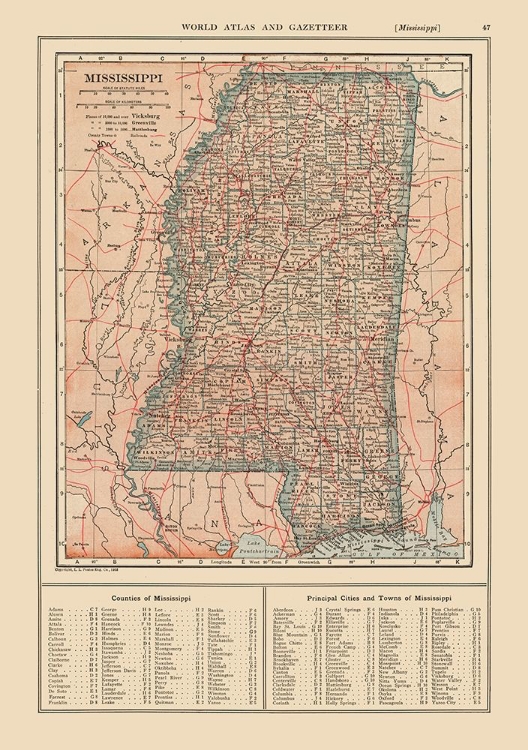 Picture of MISSISSIPPI - REYNOLD 1921