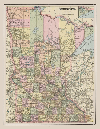 Picture of MINNESOTA - CRAM 1892