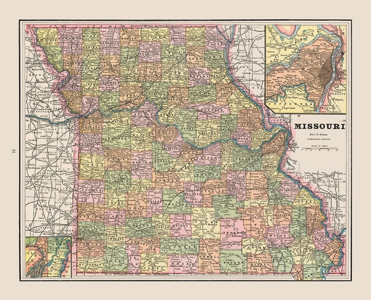 Picture of MISSOURI - CRAM 1892