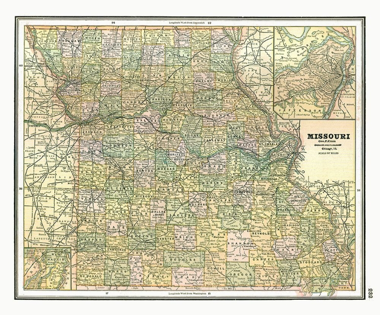 Picture of MISSOURI - JOHNSON 1888