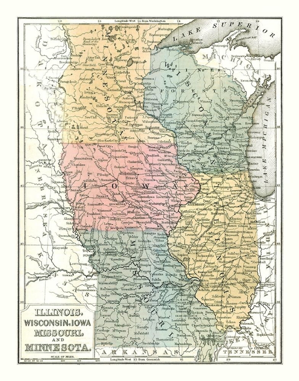 Picture of NORTH MIDWEST - MITCHELL 1869