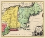 Picture of NEW ENGLAND, UNITED STATES - HOMANN 1759