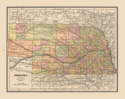 Picture of NEBRASKA - CRAM 1888