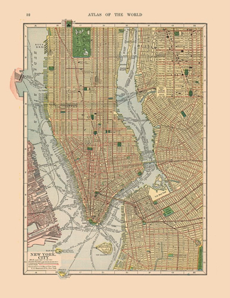 Picture of NEW YORK CITY  NEW YORK - HAMMOND 1910