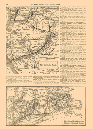 Picture of SALT LAKE ROUTE, NEW YORK - RAILROAD - REYNOLD