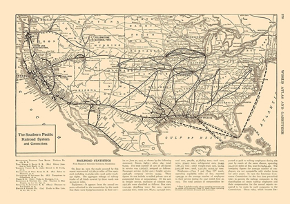 Picture of SOUTHERN PACIFIC RAILROAD - REYNOLD 1921