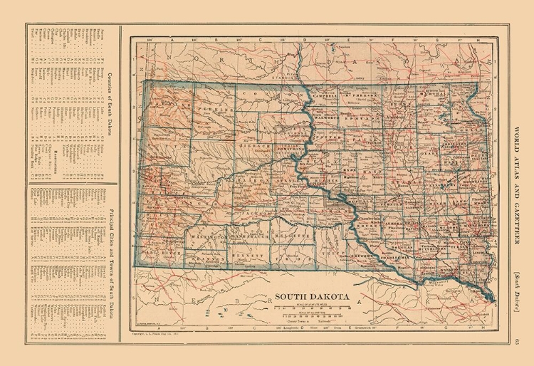 Picture of SOUTH DAKOTA - REYNOLD 1921