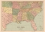 Picture of SOUTHERN SECTION OF US - BLACK 1867