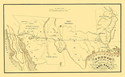 Picture of NEW ORLEANS, OPELOUSAS AND GREAT WESTERN 1853