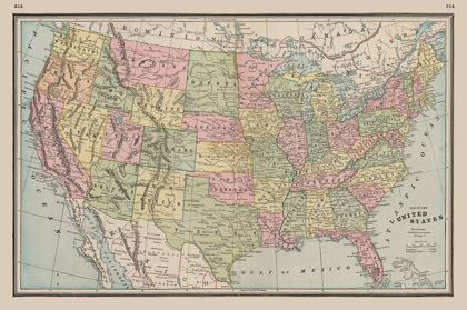 Picture of UNITED STATES - JOHNSON 1888
