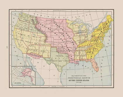 Picture of TERRITORIAL GROWTH - CRAM 1892