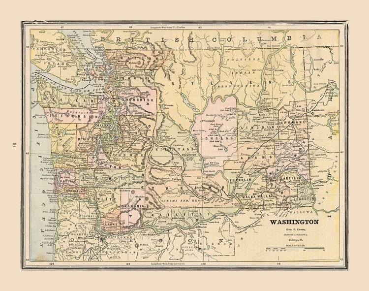 Picture of WASHINGTON, UNITED STATES - CRAM 1888