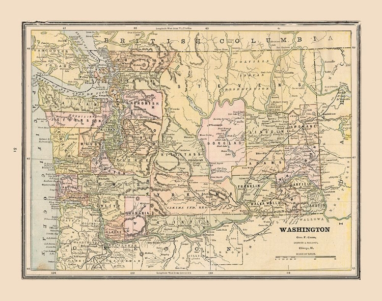 Picture of WASHINGTON, UNITED STATES - CRAM 1888