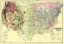 Picture of US AND TERRITORIES GEOLOGICAL MAP 1874