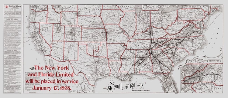Picture of SOUTHERN RAILWAY - MATTHEWS 1897