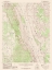 Picture of BITTER CREEK DIVIDE UTAH QUAD - USGS 1987