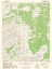 Picture of HORSE PASTURE MESA UTAH QUAD - USGS 1987