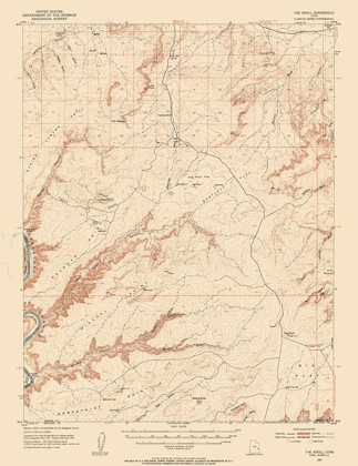 Picture of KNOLL UTAH QUAD - USGS 1954