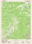Picture of LOWER BOWNS RESERVOIR UTAH QUAD - USGS 1985