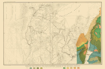 Picture of MESOZOIC TERRACES SOUTH WESTERN PORTION - USGS