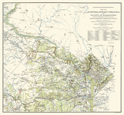 Picture of MILITARY DEFENSES VIRGINIA WASHINGTON