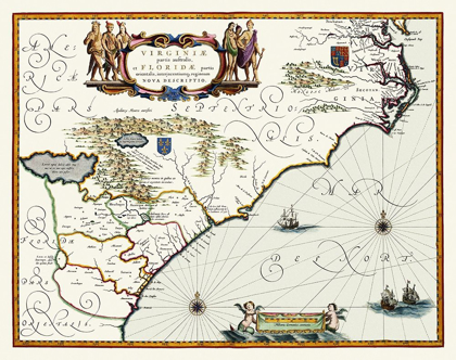 Picture of VIRGINIA TO FLORIDA - SOUTHEAST COAST - 1640