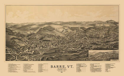 Picture of BARRE VERMONT - NORRIS 1891