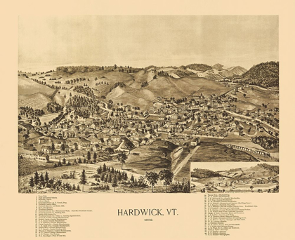 Picture of HARDWICK VERMONT - NORRIS 1892