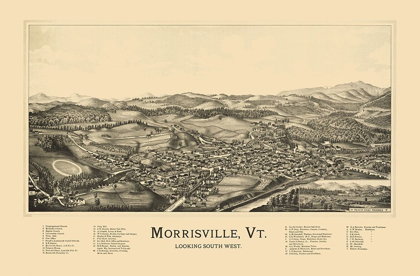 Picture of MORRISVILLE VERMONT - NORRIS 1889