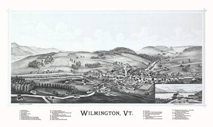 Picture of WILMINGTON VERMONT - BURLEIGH 1891
