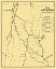 Picture of BOSTON TO BURLINGTON PROPOSED RAILROAD 1844
