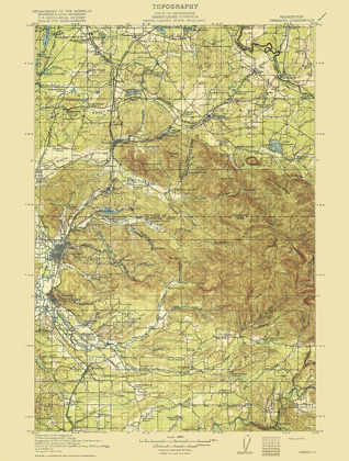 Picture of CHEHALIS WASHINGTON QUAD - USGS 1916