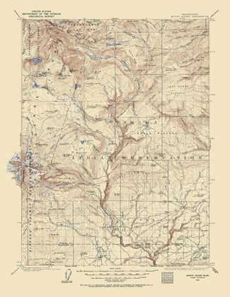 Picture of MT ADAMS WASHINGTON QUAD - USGS 1904