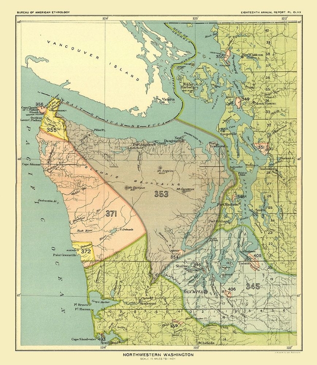 Picture of NORTHWESTERN WASHINGTON - HOEN 1896